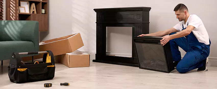 Old Rusted Metal Fireplace Repair And Replacement in Hermitage, PA